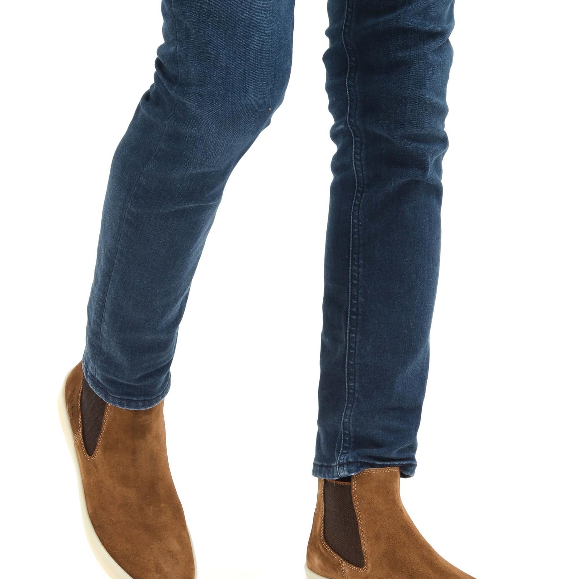 Tamer Tanca Erkek Hakiki Deri Taba Süet Casual Bot