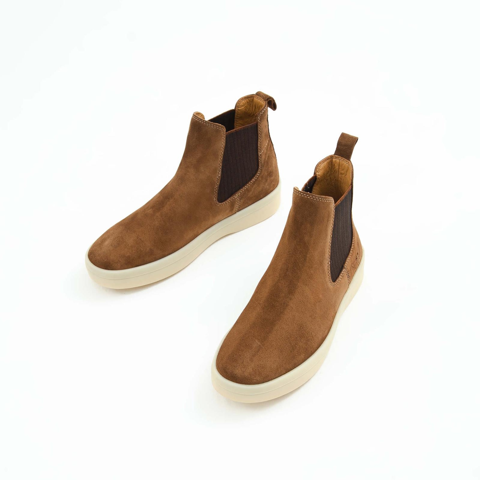 Tamer Tanca Erkek Hakiki Deri Taba Süet Casual Bot