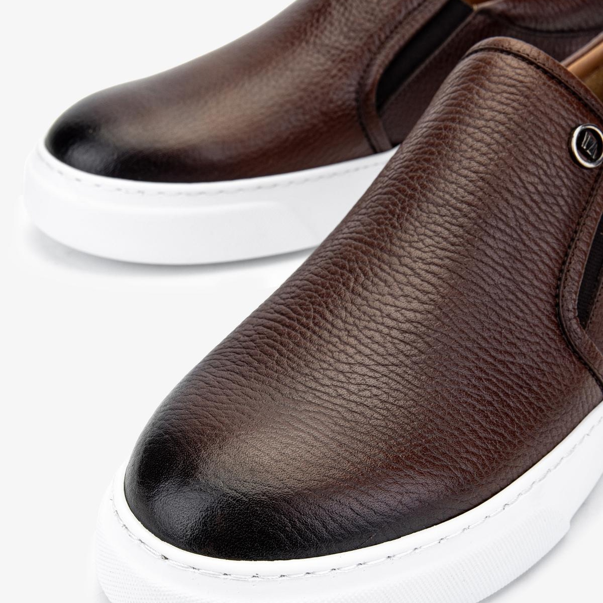 Valmenti Erkek Hakiki Deri Taba Casual Ayakkabı