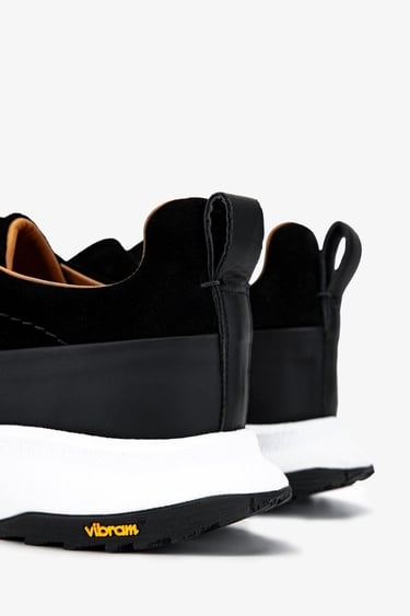  Valmenti Erkek Hakiki Deri Siyah Sneakers & Spor Ayakkabı