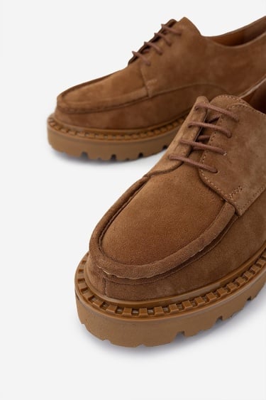  Valmenti Kadın Tütün Süet Casual Ayakkabı