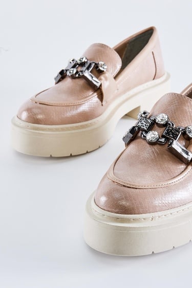  Valmenti Elda Kadın Vizon Vegan Loafer Ayakkabı