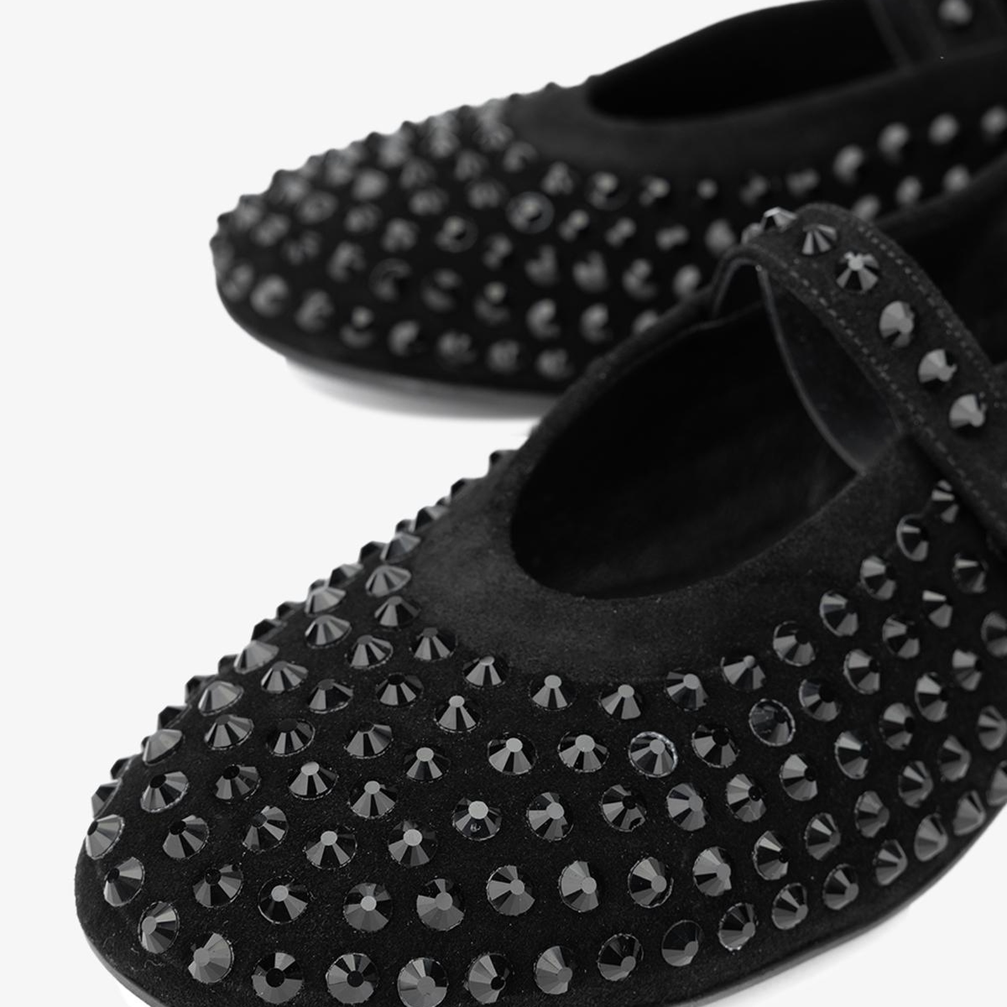 Valmenti Ares Kadın Siyah Süet Hakiki Deri Babet