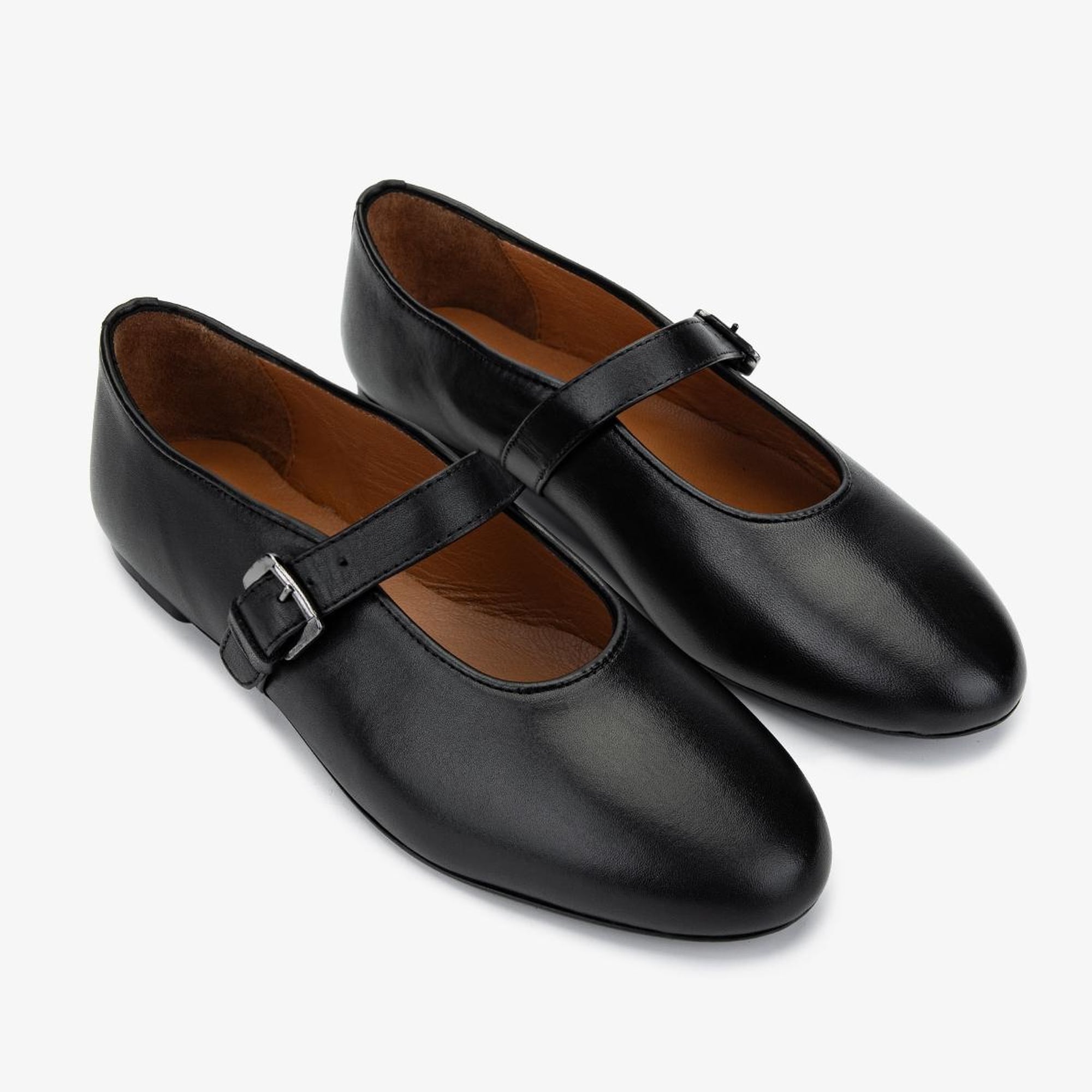 Valmenti Kadın . Siyah Babet Ayakkabı