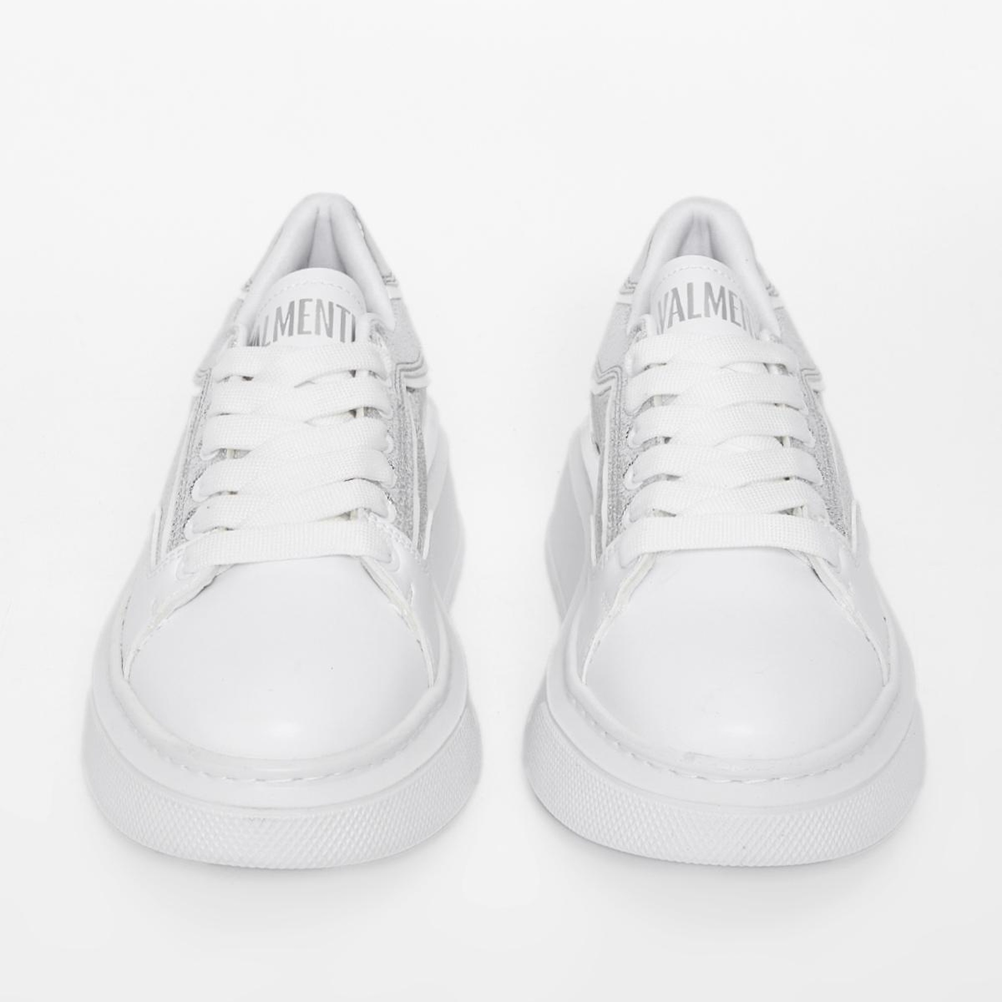 Valmenti Kadın Beyaz Gümüş Vegan Sneakers & Spor Ayakkabı