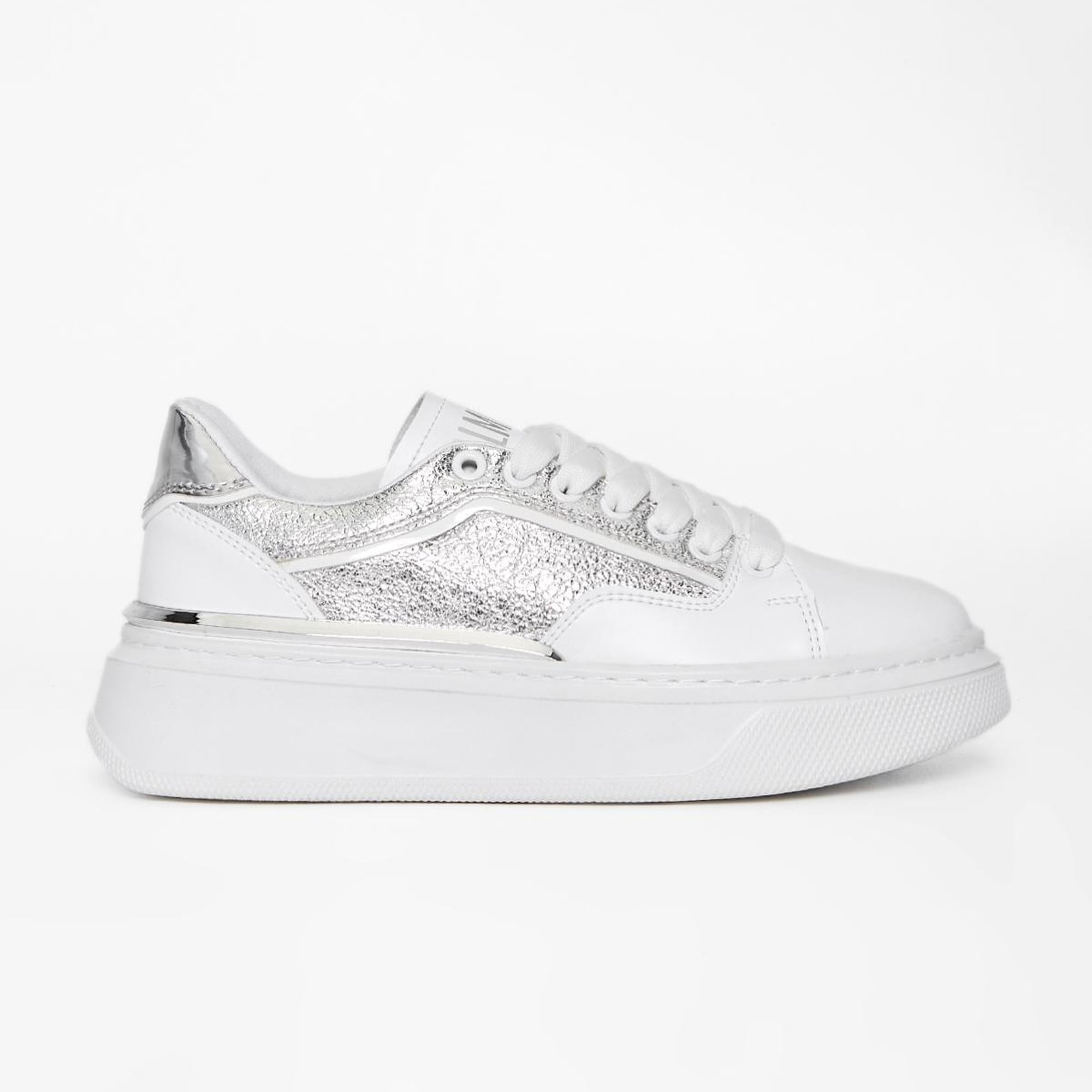 Valmenti Kadın Beyaz Gümüş Vegan Sneakers & Spor Ayakkabı