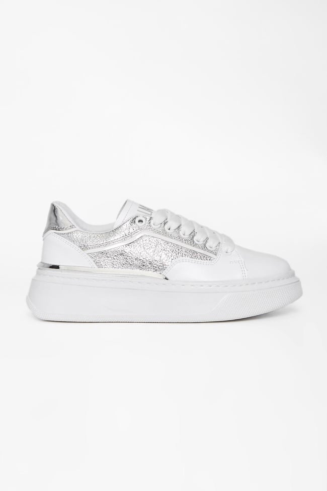  Valmenti Kadın Beyaz Gümüş Vegan Sneakers & Spor Ayakkabı