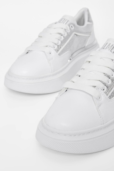  Valmenti Kadın Beyaz Gümüş Vegan Sneakers & Spor Ayakkabı