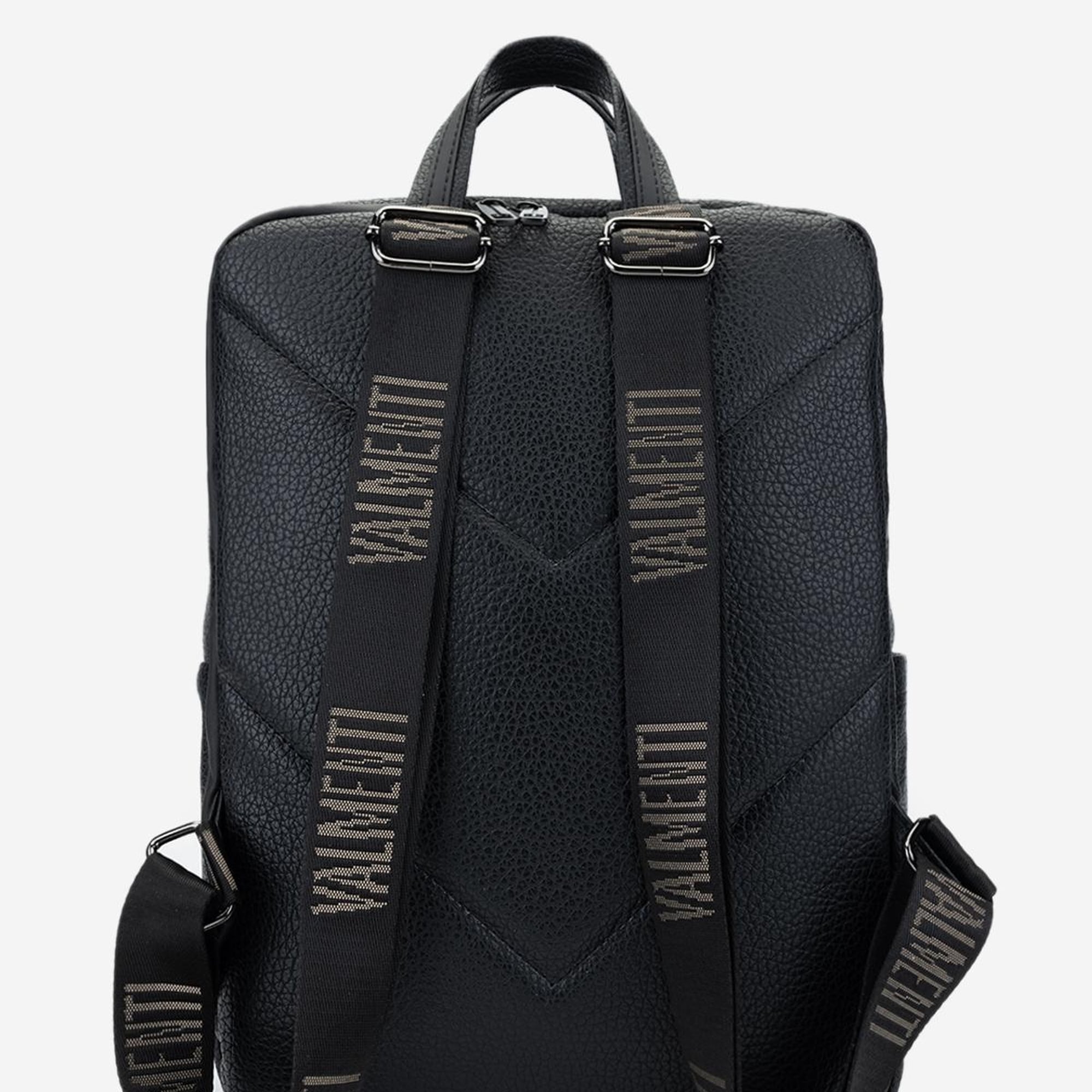 Valmenti Erkek Vegan Siyah Floter Sırt Çantası