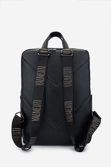  Valmenti Erkek Vegan Siyah Floter Sırt Çantası