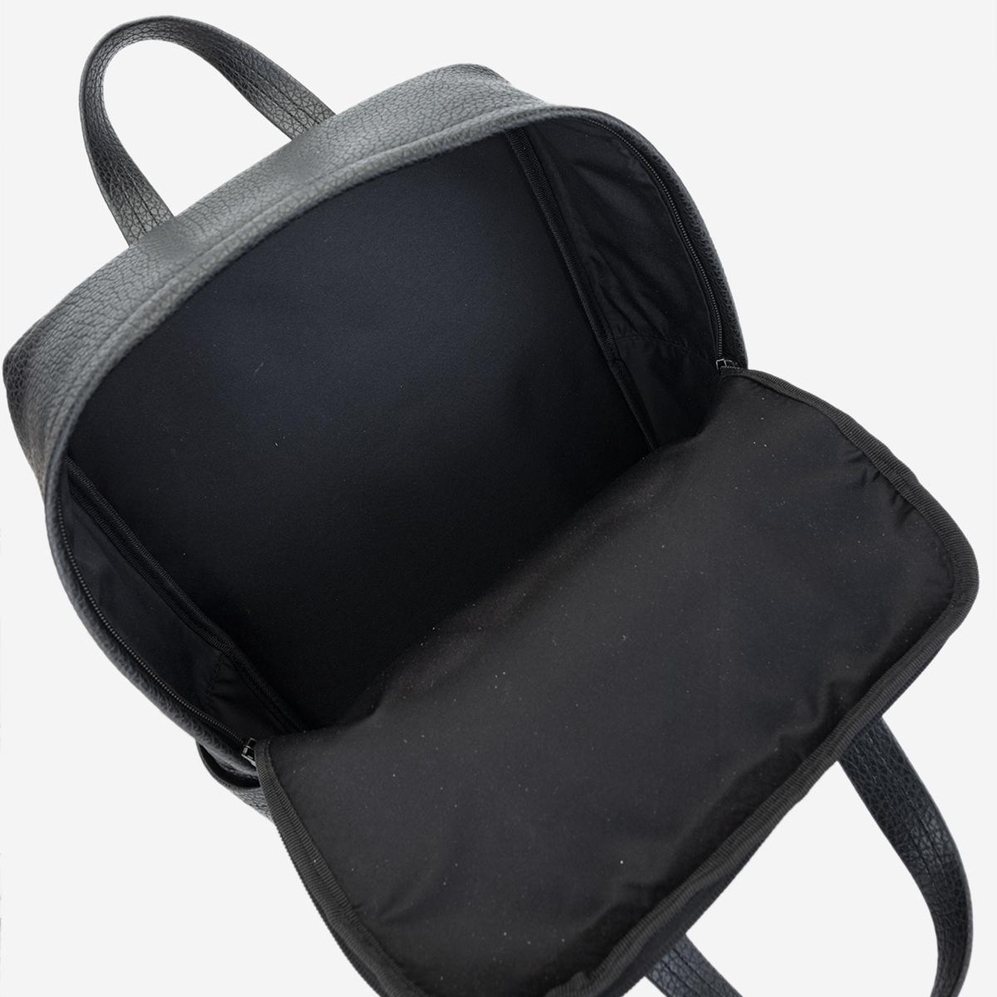 Valmenti Erkek Vegan Siyah Floter Sırt Çantası