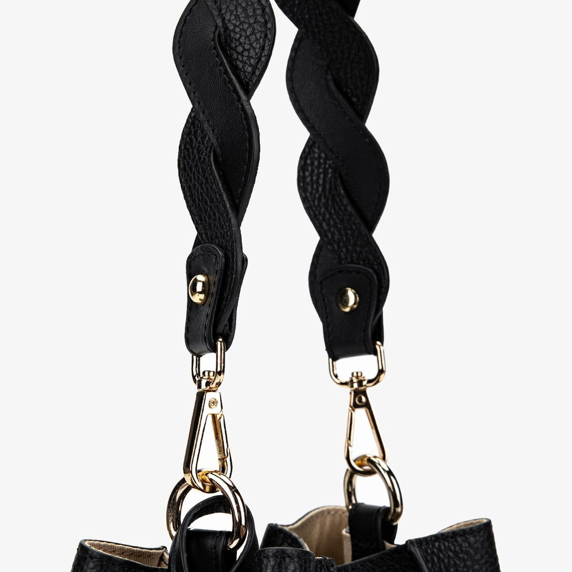 Valmenti Kadın Hakiki Deri Siyah Floter Omuz Çanta