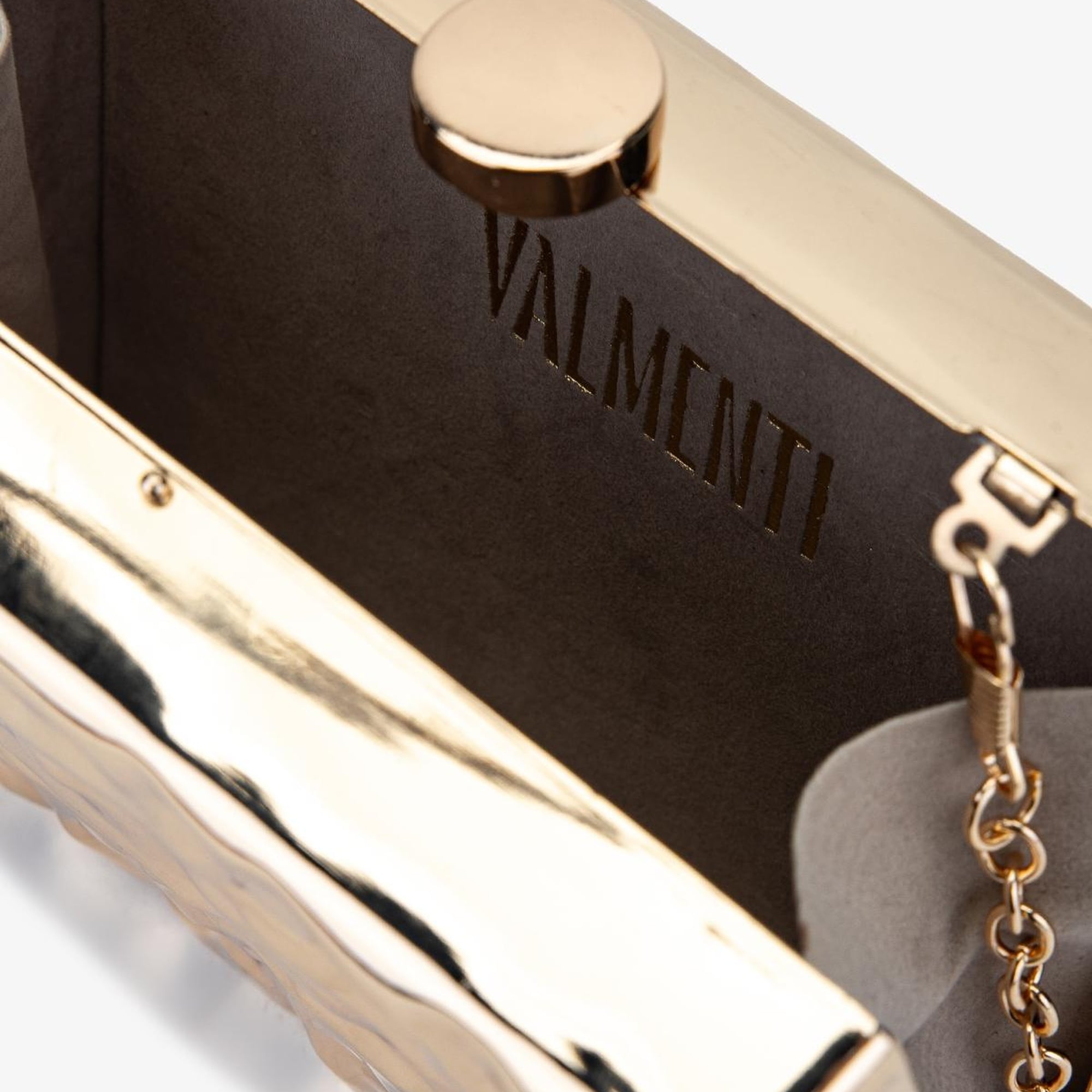 Valmenti Kadın Sarı El Çantası