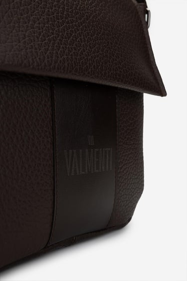  Valmenti Erkek Vegan Kahverengi Postacı Çanta