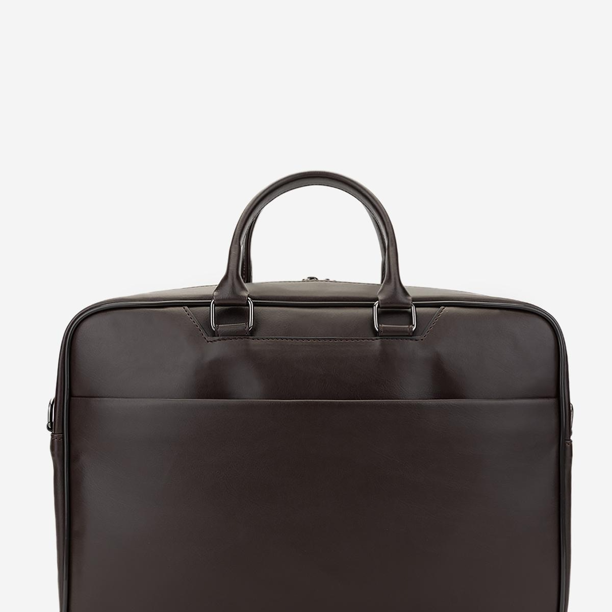 Valmenti Erkek Vegan Kahverengi Evrak Çantası