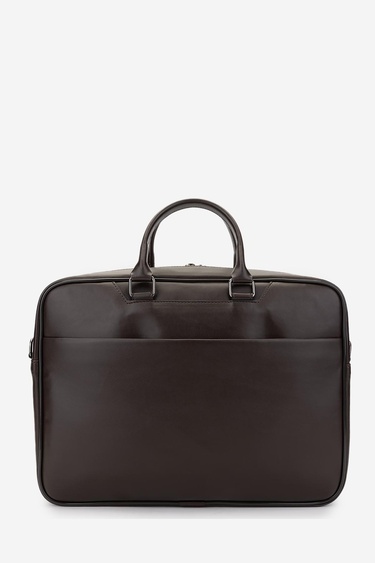  Valmenti Erkek Vegan Kahverengi Evrak Çantası