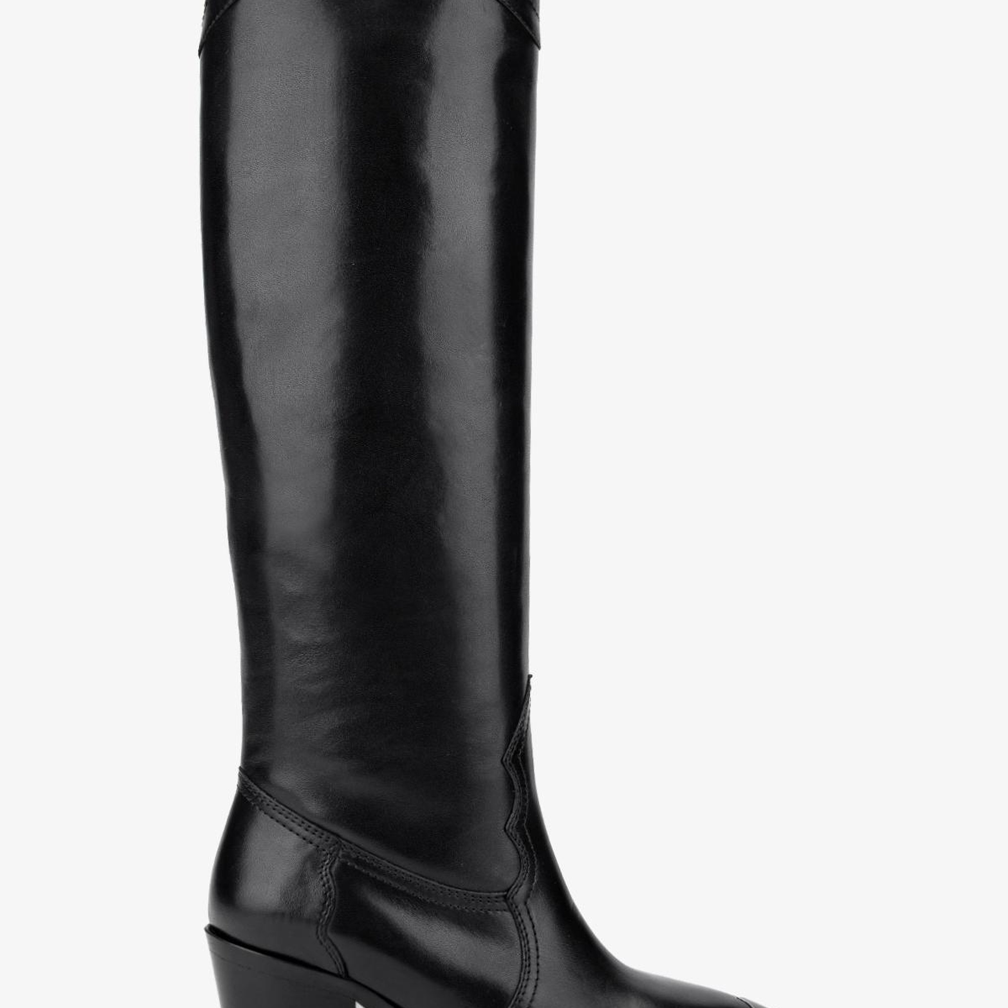 Valmenti Kadın Hakiki Deri Siyah Deri Casual Çizme