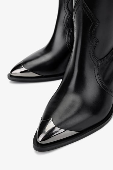  Valmenti Kadın Hakiki Deri Siyah Deri Casual Çizme