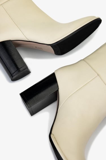  Valmenti Kadın Hakiki Deri Beyaz Casual Çizme