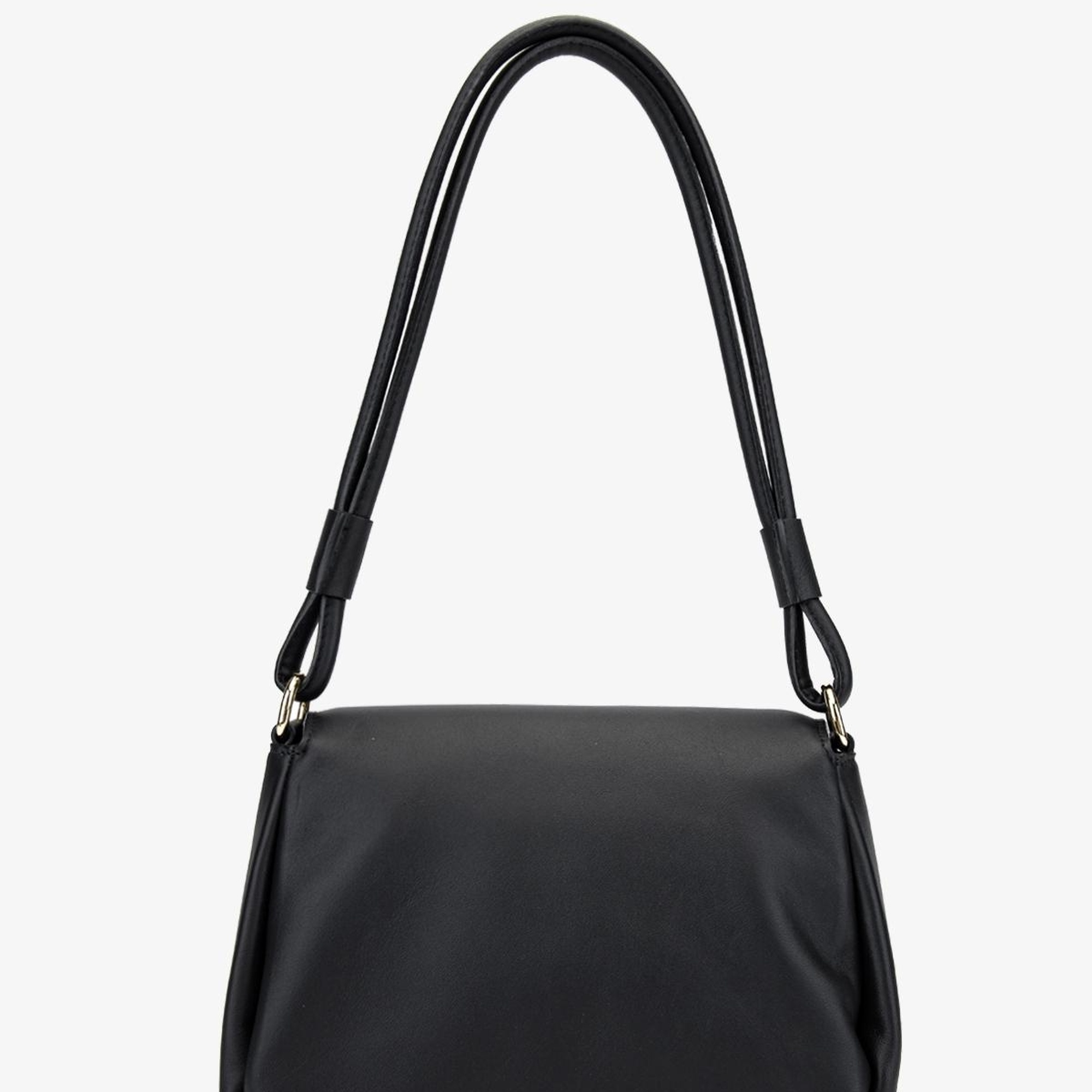 Valmenti Caly Kadın Siyah Hakiki Deri Omuz Çanta