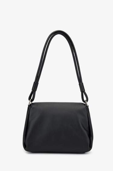  Valmenti Caly Kadın Siyah Hakiki Deri Omuz Çanta