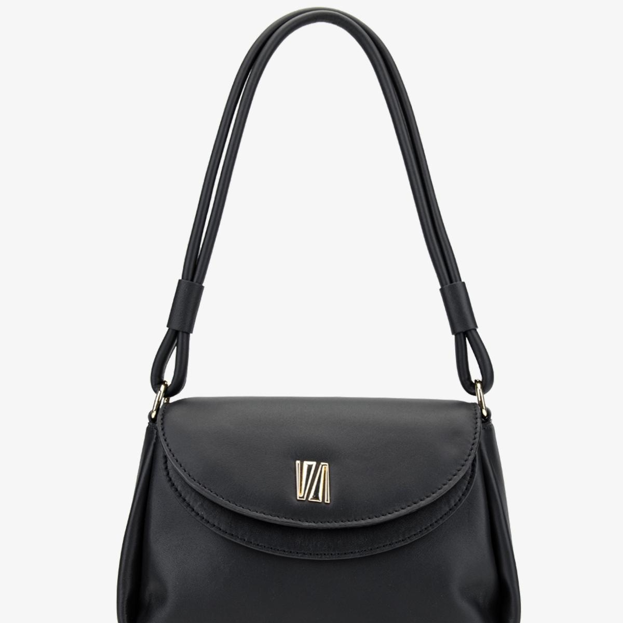 Valmenti Caly Kadın Siyah Hakiki Deri Omuz Çanta