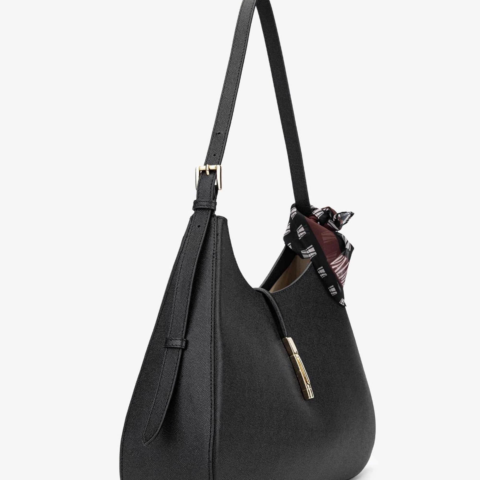 Valmenti Samty Kadın Siyah Hakiki Deri Omuz Çanta