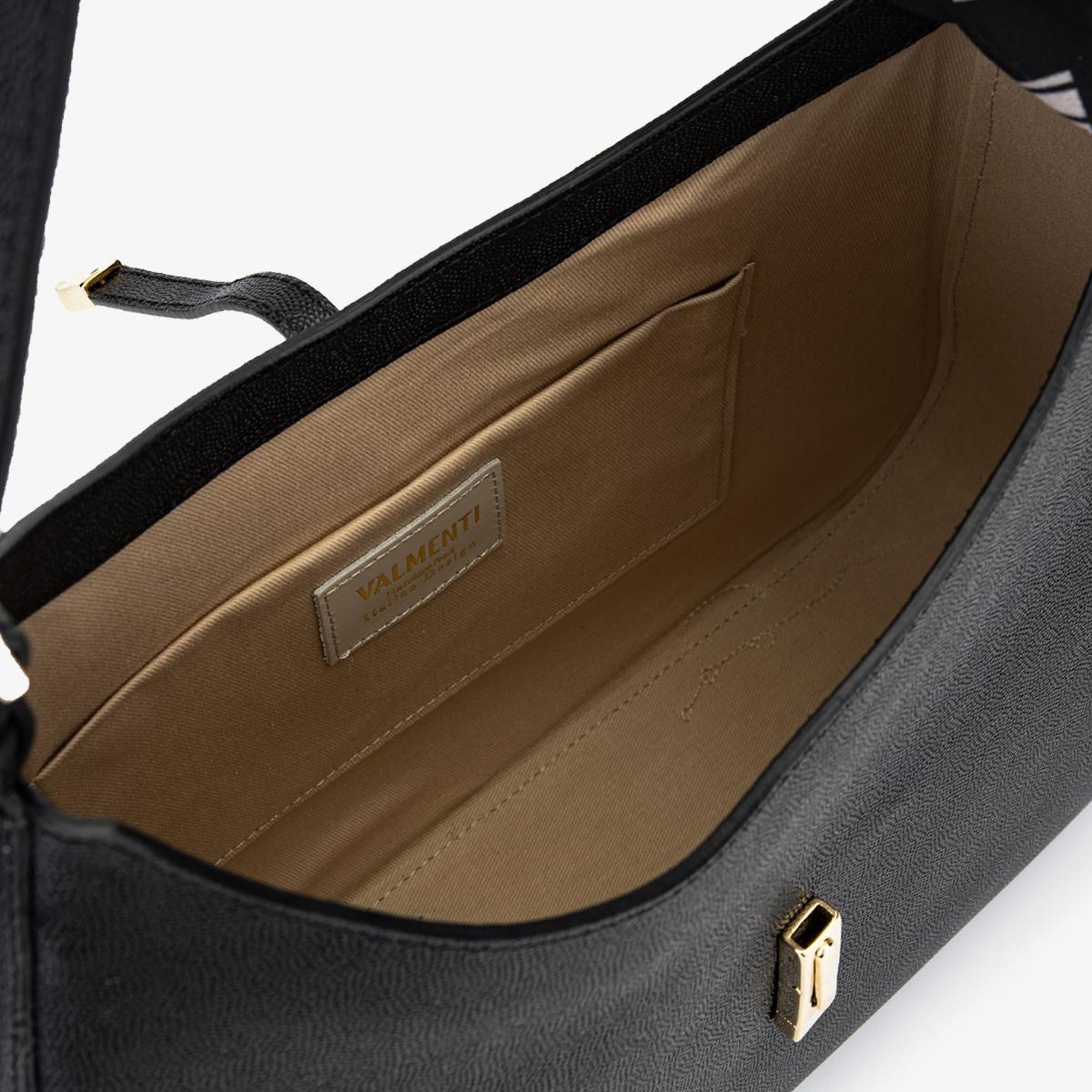 Valmenti Samty Kadın Siyah Hakiki Deri Omuz Çanta