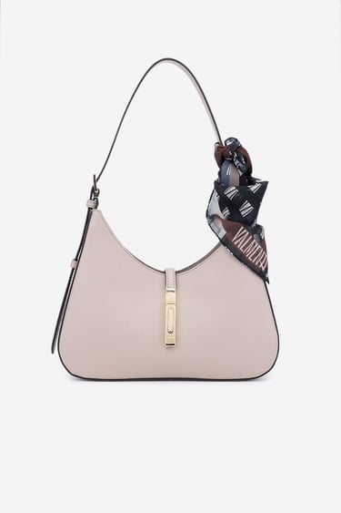  Valmenti Ekips Kadın Pembe Hakiki Deri Omuz Çanta