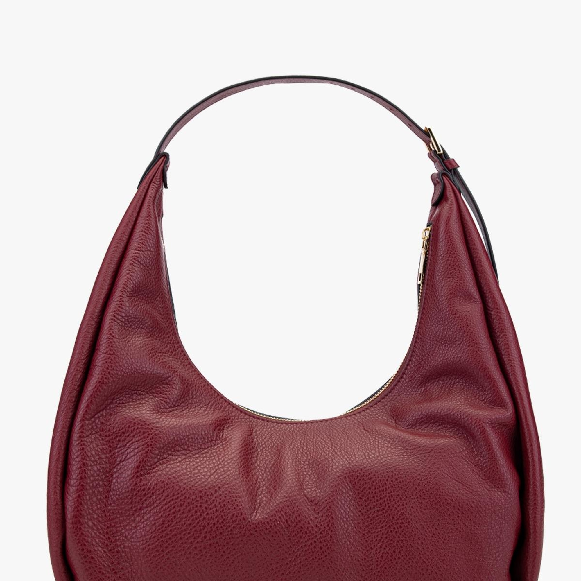 Valmenti Hakky Kadın Bordo Hakiki Deri Omuz Çanta