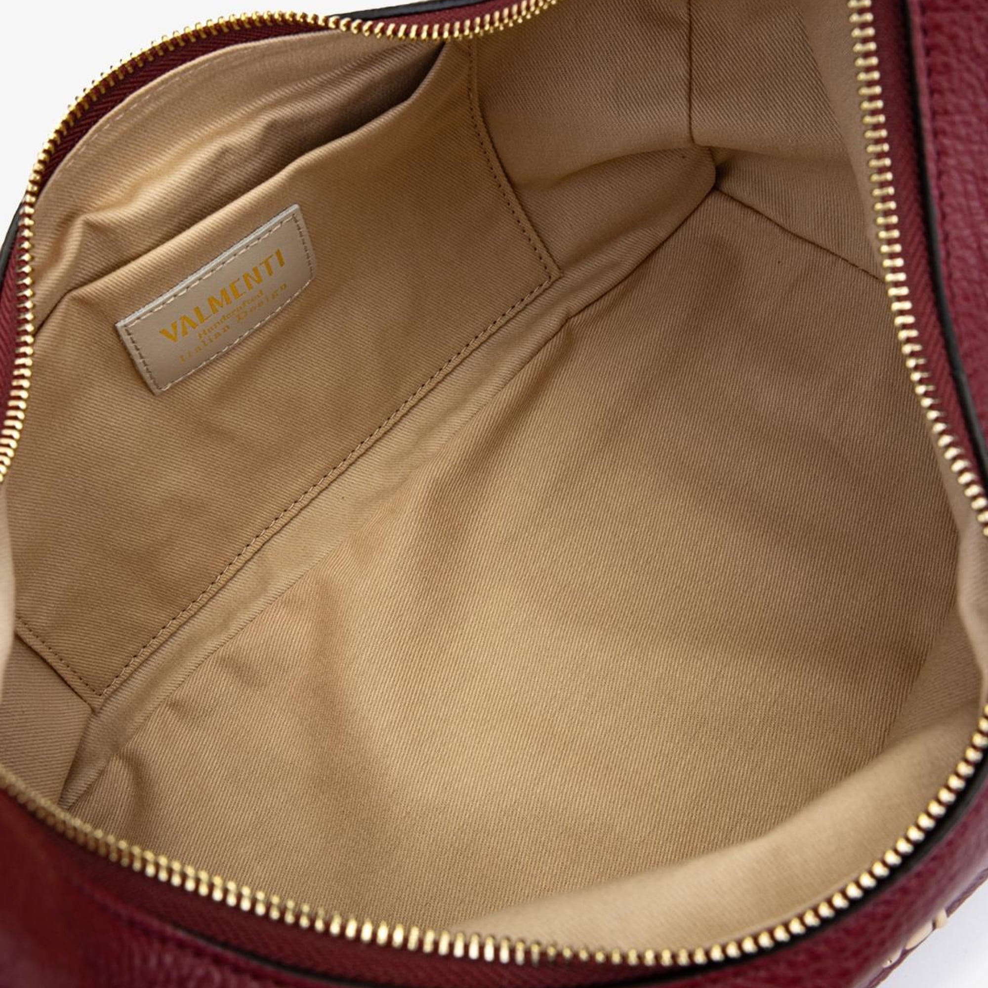 Valmenti Hakky Kadın Bordo Hakiki Deri Omuz Çanta