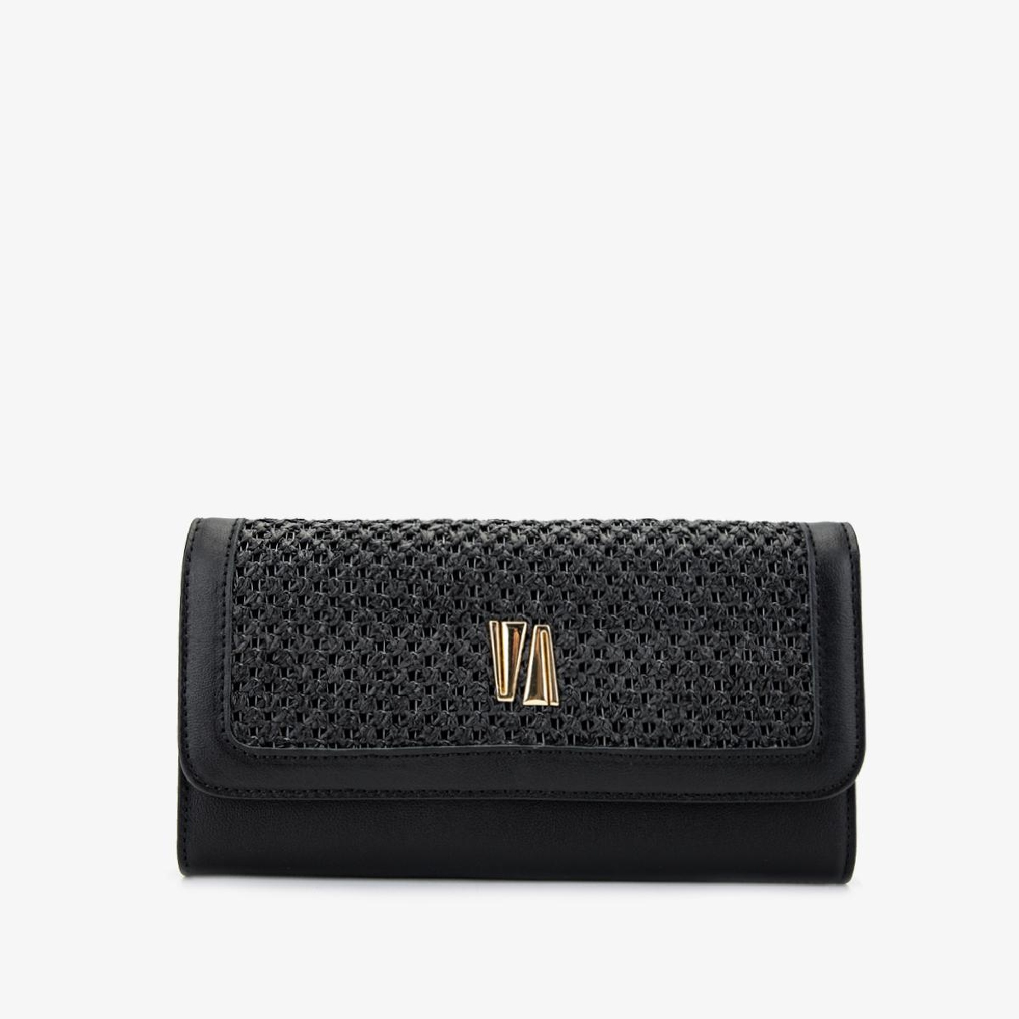 Valmenti Kadın Deri Hasır Cüzdan Cuzdan