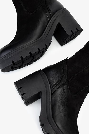  Valmenti Kadın Hakiki Deri Siyah Nubuk Casual Çizme