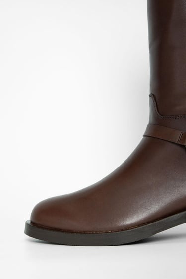  Valmenti Shaula Kadın Kahve DR Hakiki Deri Çizme