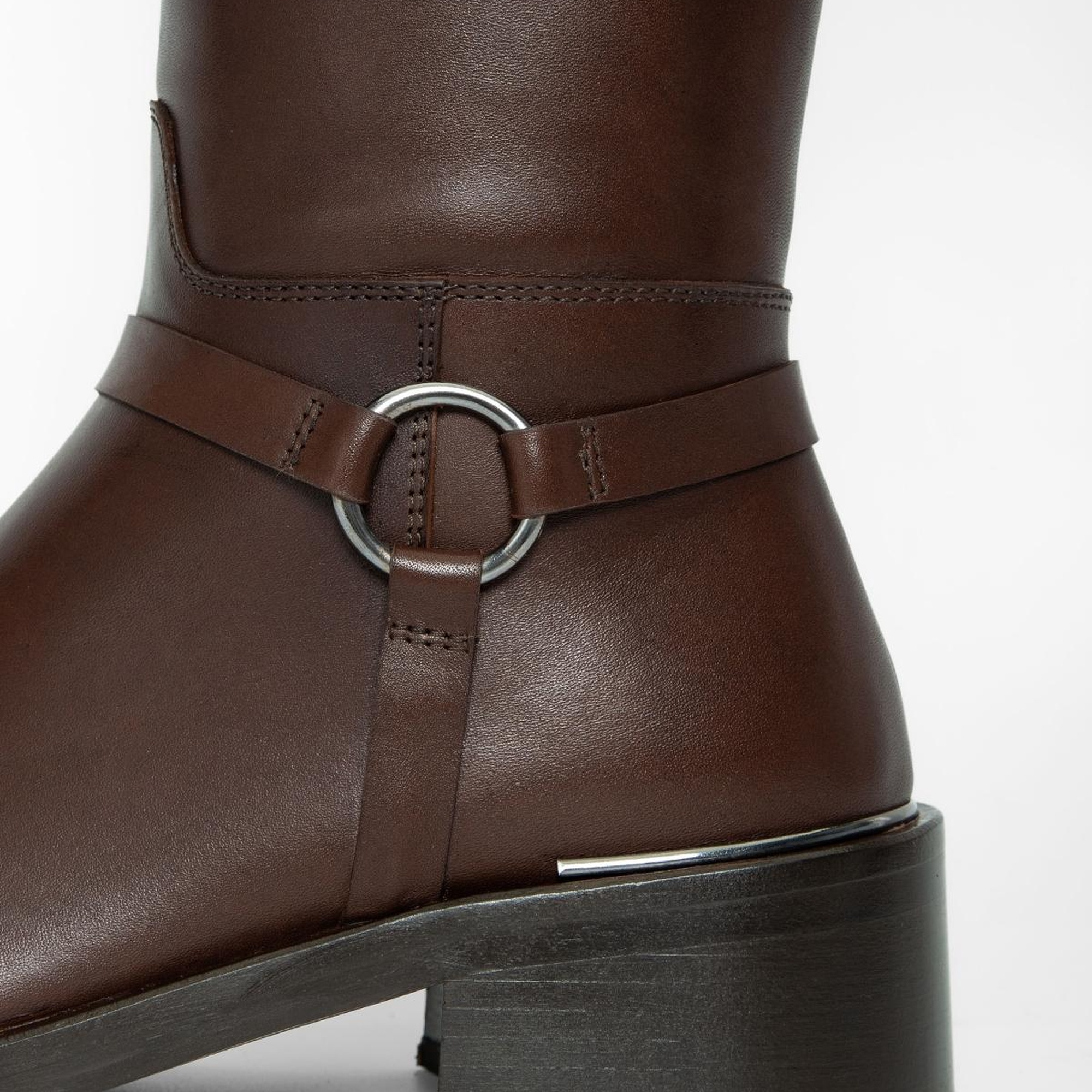 Valmenti Shaula Kadın Kahve DR Hakiki Deri Çizme