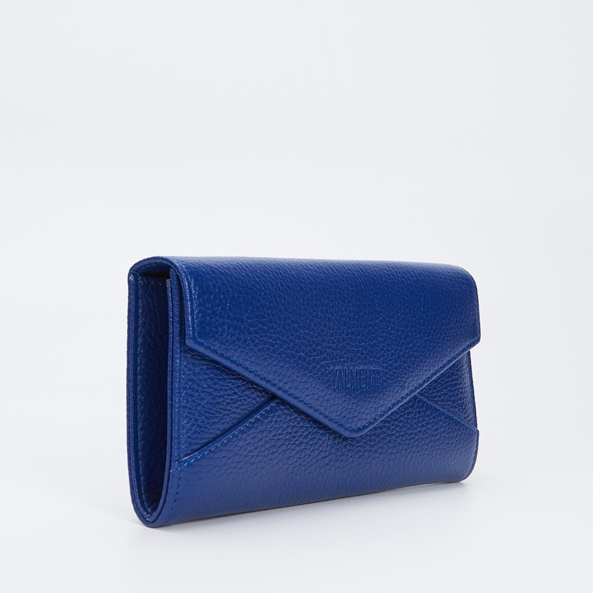 Valmenti Kadın Saks Mavi Hakiki Deri GÜNLÜK Cuzdan,Kartlık,Anahtarlık