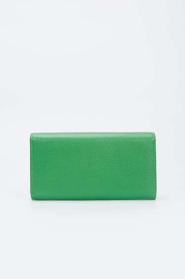  Valmenti Kadın Yeşil Hakiki Deri GÜNLÜK Cuzdan,Kartlık,Anahtarlık