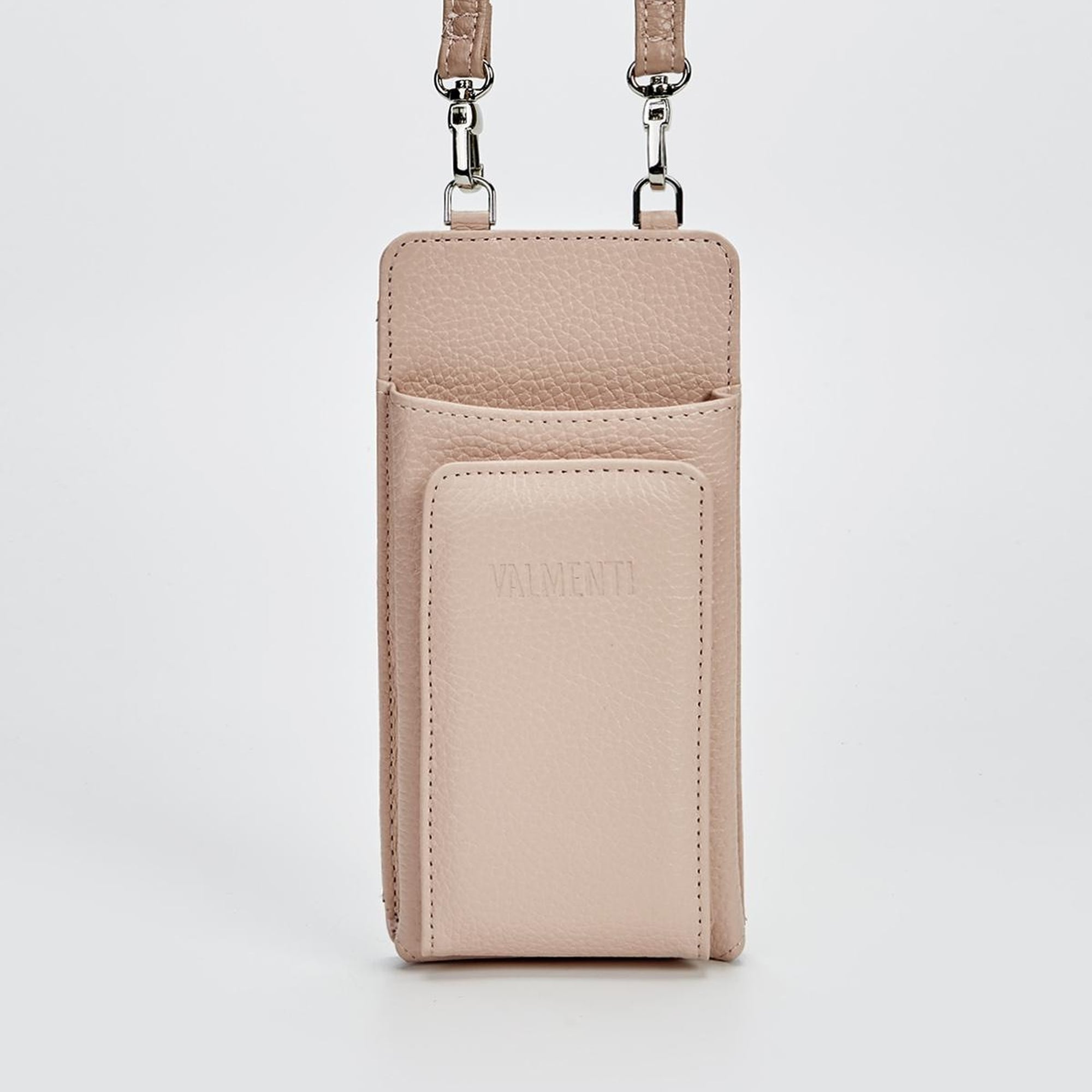 Valmenti Kadın Pudra Hakiki Deri GÜNLÜK Cuzdan,Kartlık,Anahtarlık