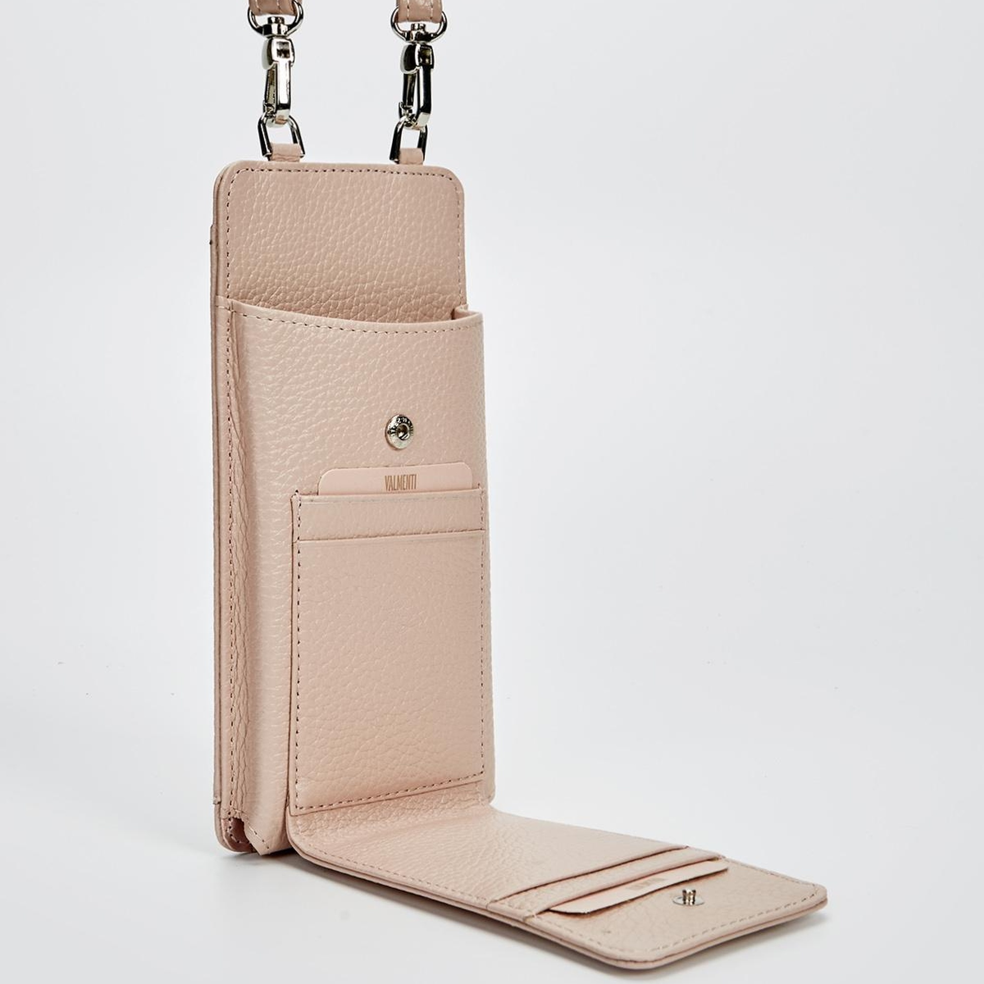 Valmenti Kadın Pudra Hakiki Deri GÜNLÜK Cuzdan,Kartlık,Anahtarlık