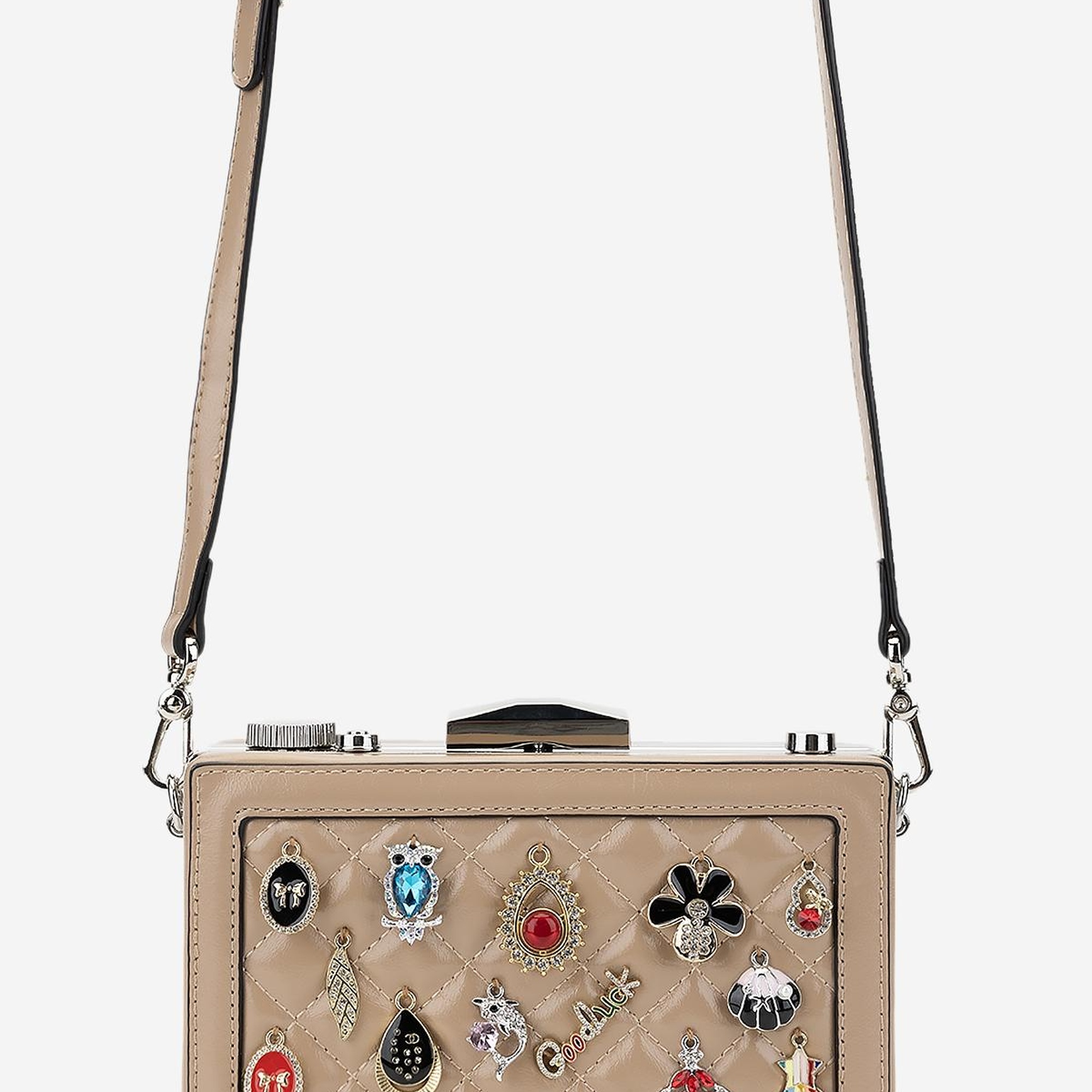 Valmenti Kadın Vegan Taupe Omuz Çanta