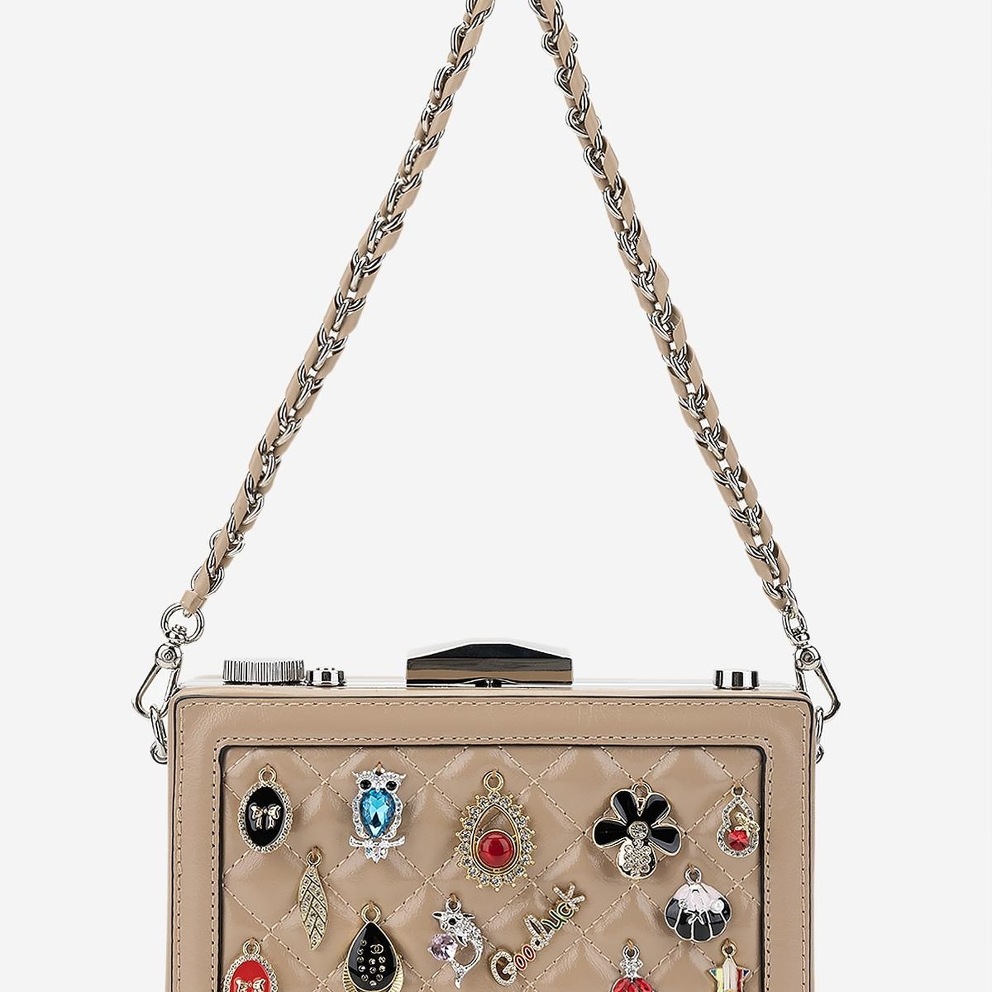 Valmenti Kadın Vegan Taupe Omuz Çanta