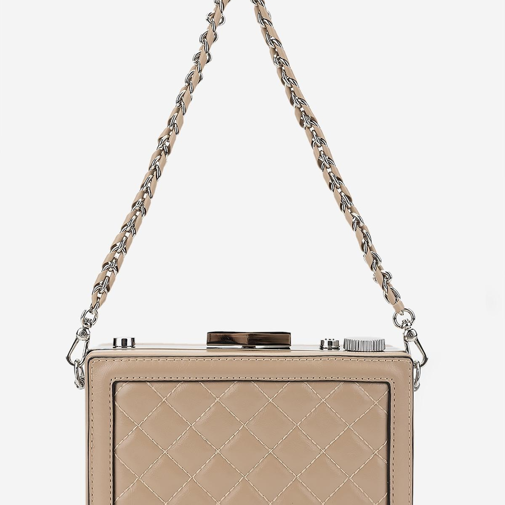 Valmenti Kadın Vegan Taupe Omuz Çanta