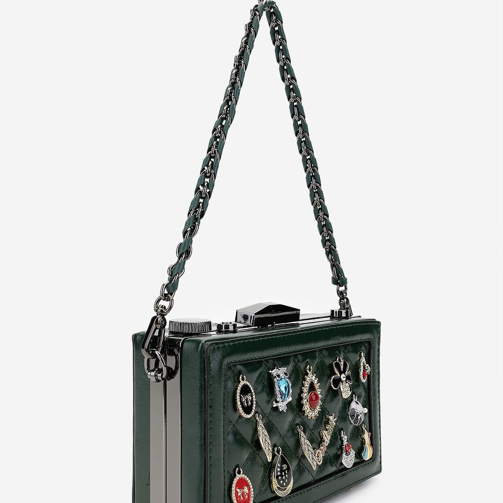 Valmenti Kadın Vegan Yeşil Omuz Çanta