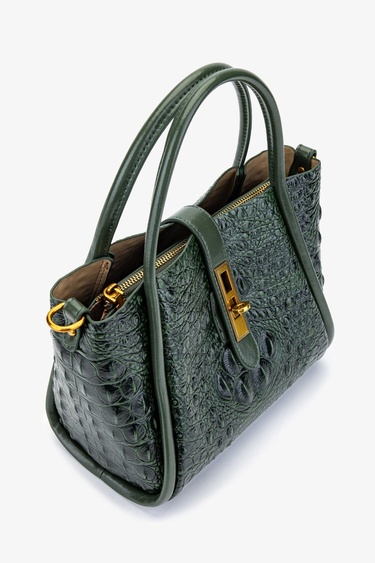  Valmenti Kadın Vegan Yeşil Omuz Çanta