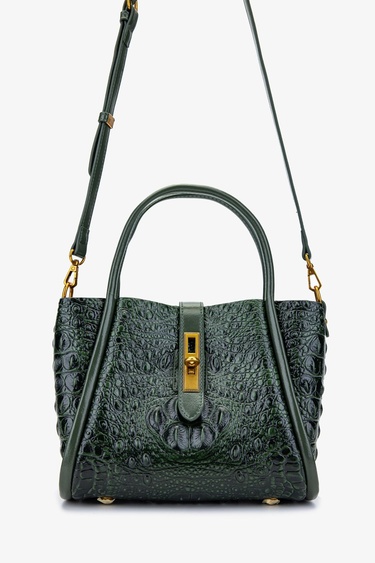  Valmenti Kadın Vegan Yeşil Omuz Çanta