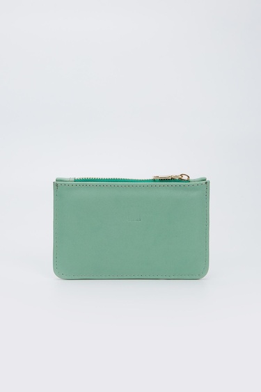  Valmenti Kadın Mint Hakiki Deri GÜNLÜK Cuzdan,Kartlık,Anahtarlık