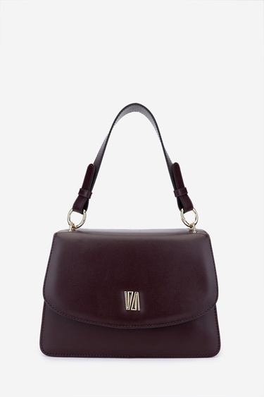 Valmenti Rizy Kadın Bordo Hakiki Deri Omuz Çanta