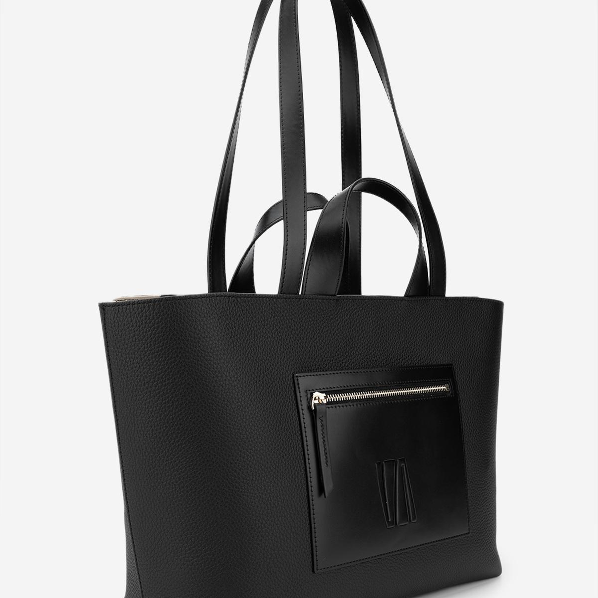 Valmenti Cool Kadın Siyah/Siyah Hakiki Deri Kol Çantası