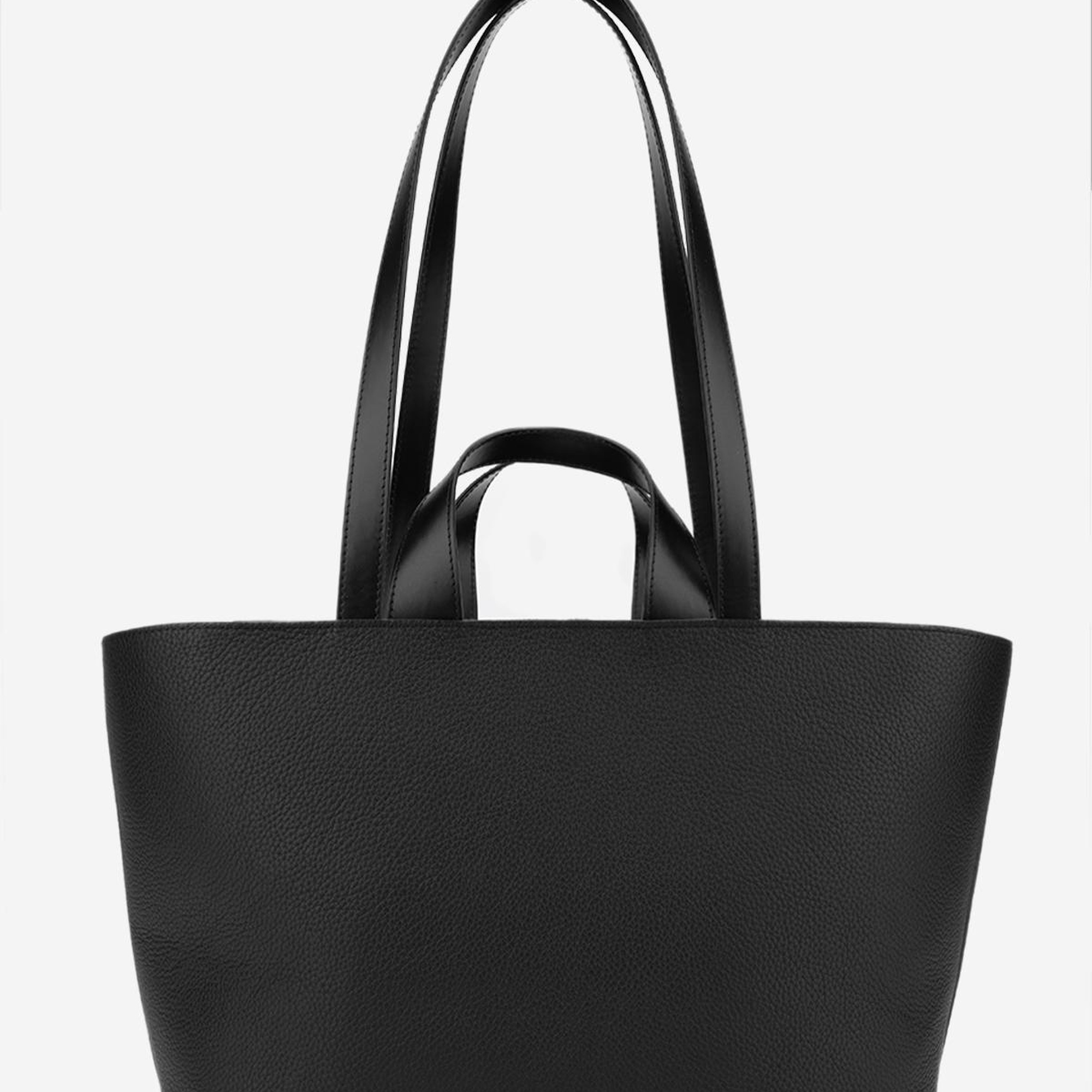 Valmenti Cool Kadın Siyah/Siyah Hakiki Deri Kol Çantası