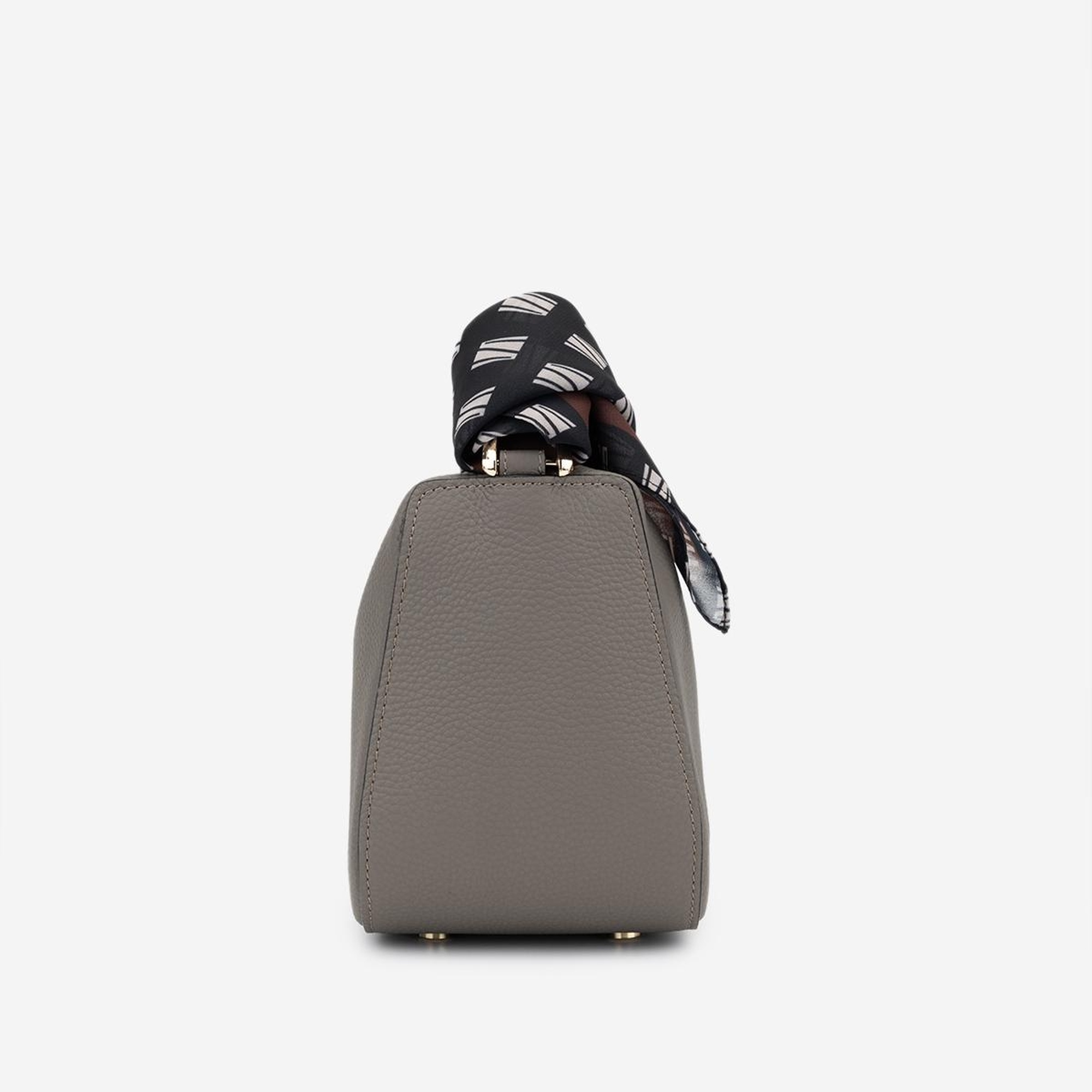 Valmenti Termo Kadın Gri Hakiki Deri Omuz Çanta